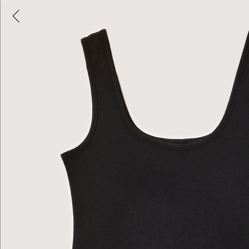 Nasty Gal Square Neck High Leg Bodysuit - Picture 2 of 6